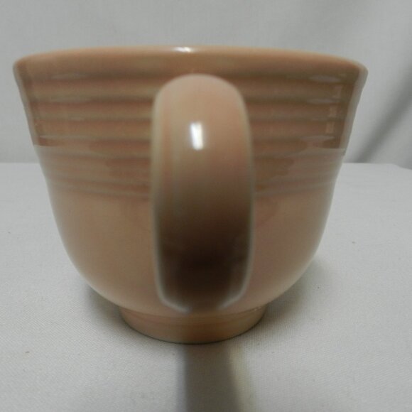 Fiesta Homer Laughlin stoneware Peach Apricot cup mug - Picture 4 of 10